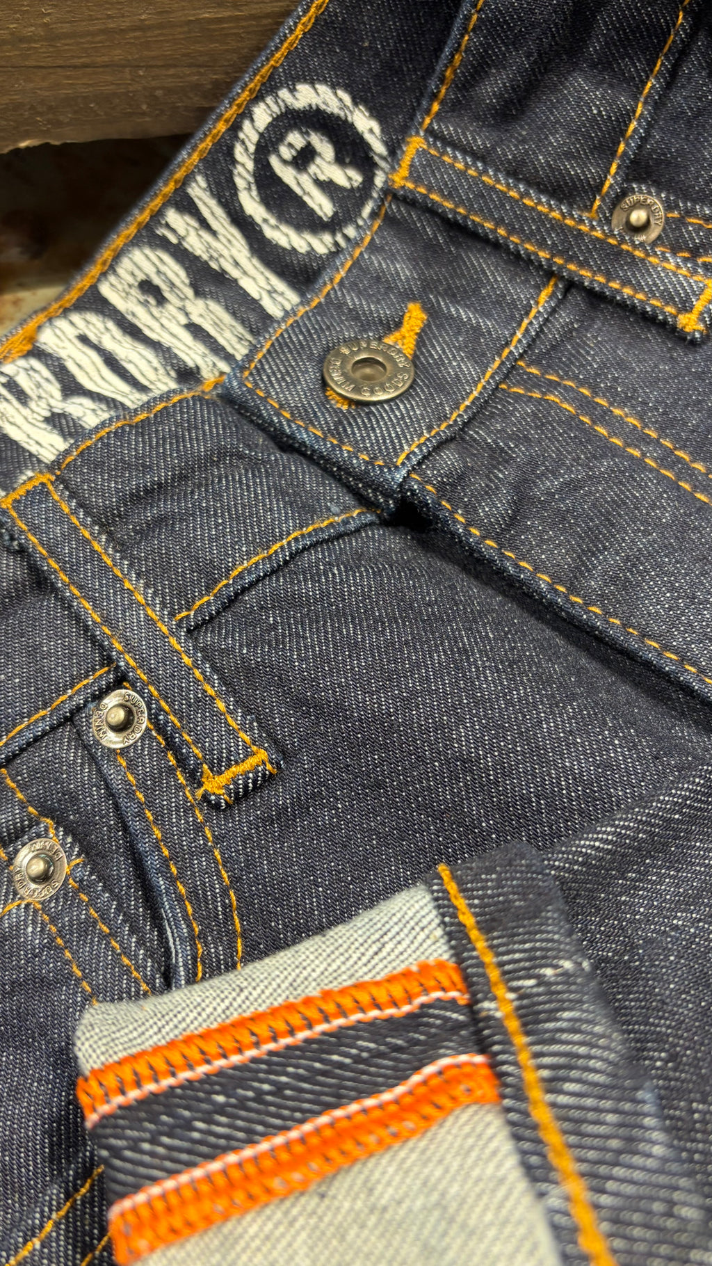 Vintage Slim Jeans — Rinse Blue