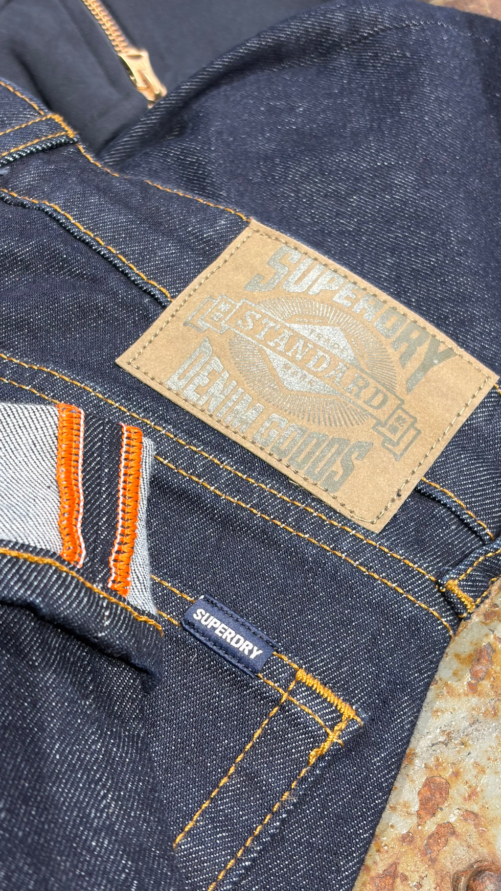 Vintage Slim Jeans — Rinse Blue