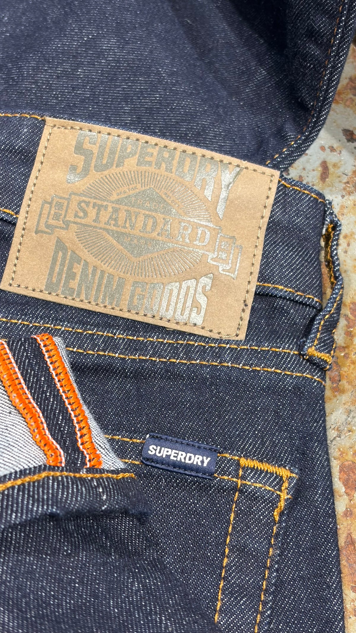 Vintage Slim Jeans — Rinse Blue