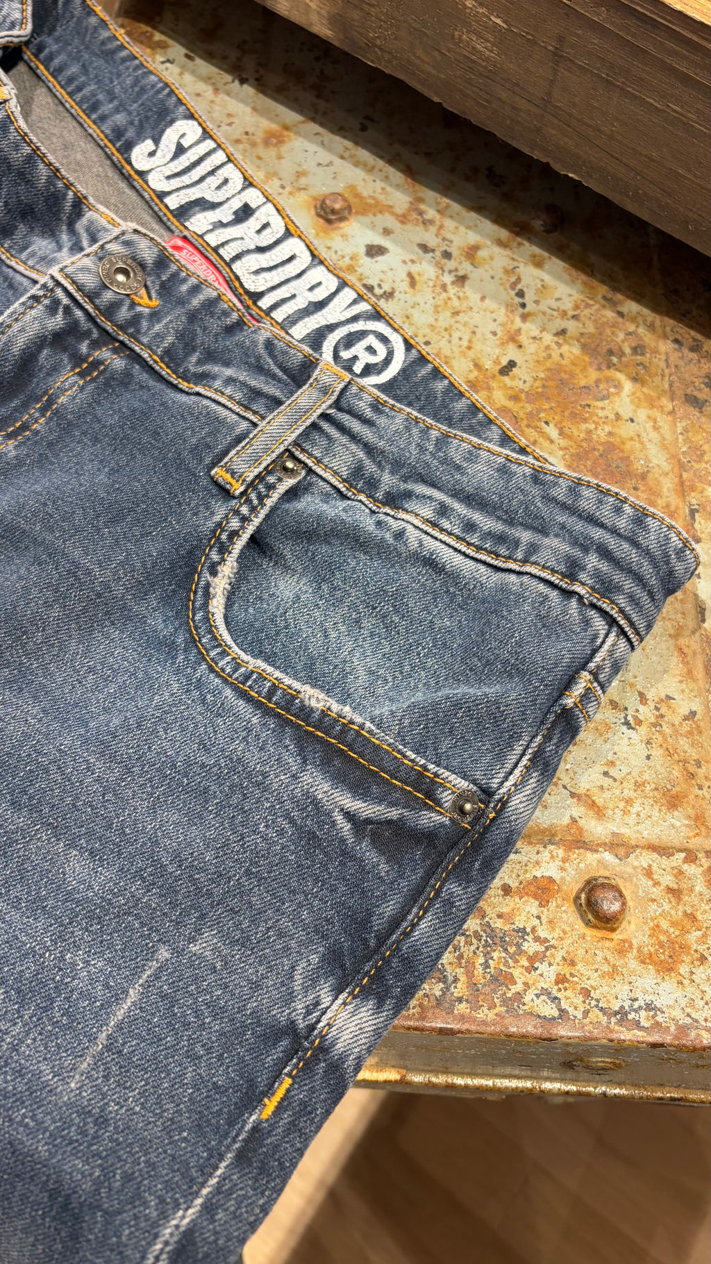Vintage Slim Straight Jeans — Viper Vintage Indigo
