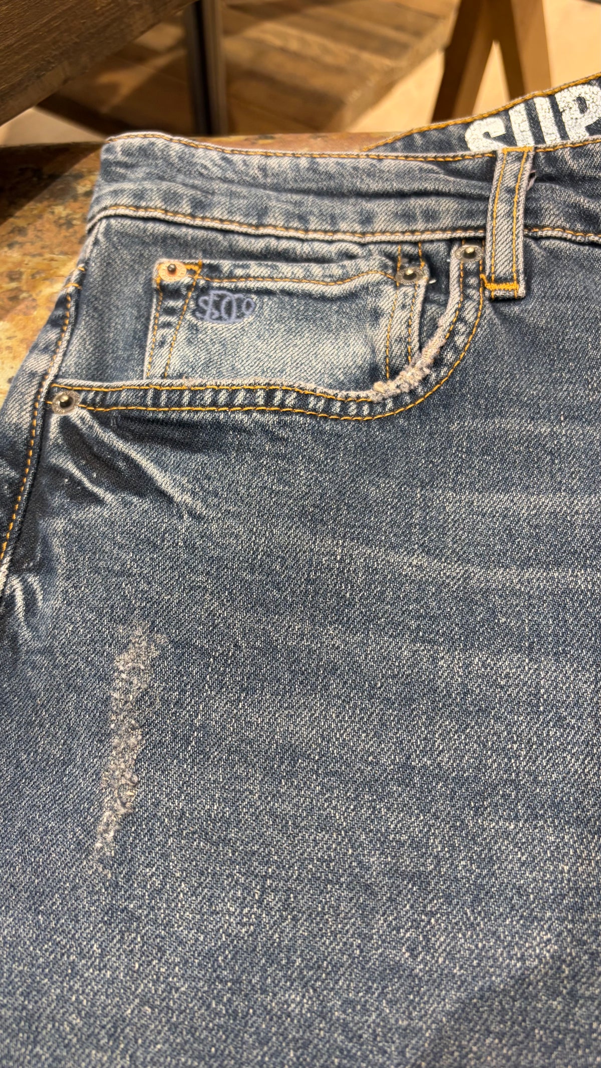 Vintage Slim Straight Jeans — Viper Vintage Indigo