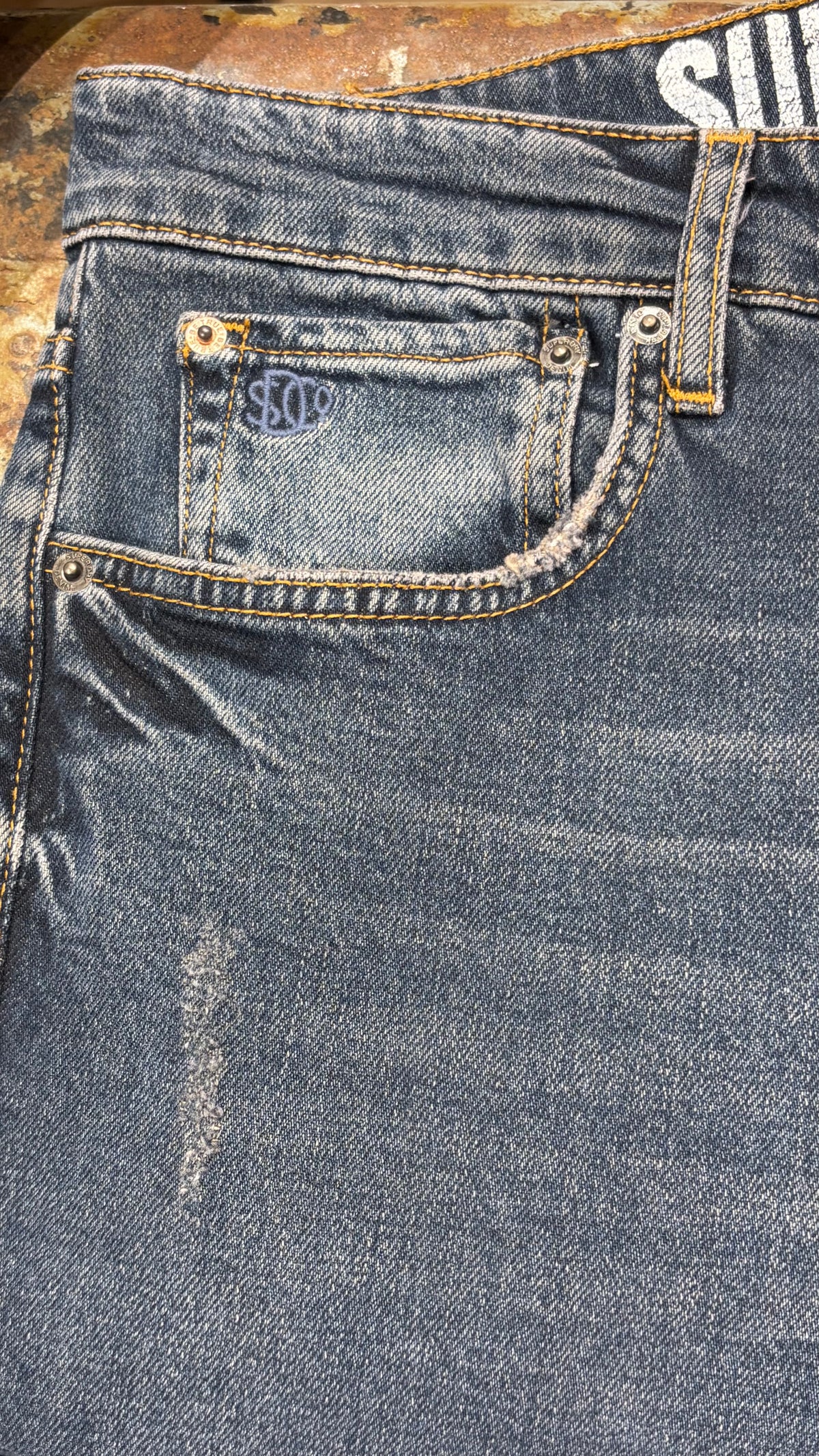 Vintage Slim Straight Jeans — Viper Vintage Indigo